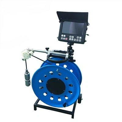 Kamera Inspeksi Pipa Air 100m Kamera Pan Tilt Drilling Pipelines Kamera
