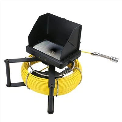 Sistem kamera inspeksi pipa saluran pembuangan portabel